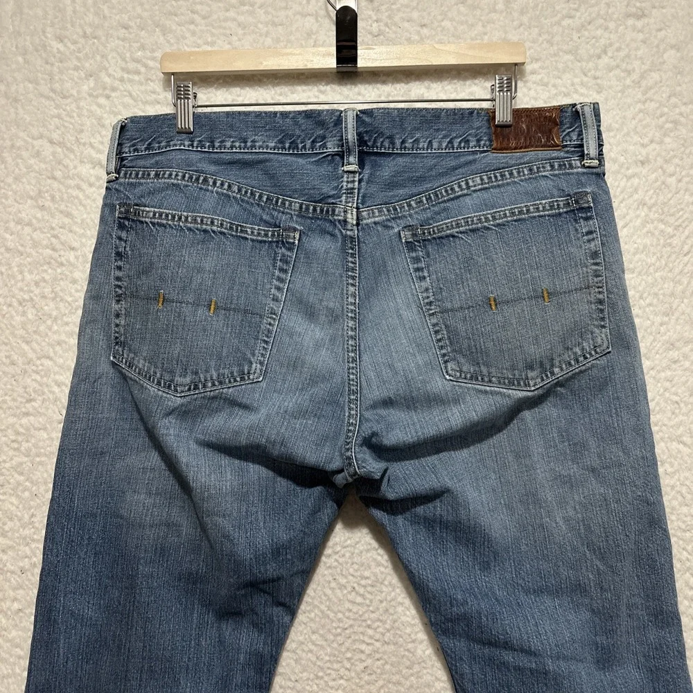 Polo‎ Ralph Lauren Vintage 67 Jeans Men's 36 Blue Denim Distressed Classic Fit